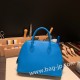 エルメス ボリード25 Epsom ヴォーエプソン  B3 /Blue Zanzibar ブルーザンジバル シルバー金具  bolide25-022 全手縫い