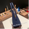 エルメス ボリード27 Epsom ヴォーエプソン 73/Blue Saphir  ブルーサフィール シルバー金具  bolide27-004 全手縫い