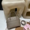  18 / エトゥープ ゴールド金具 シンプルで品格ある高級感 【Bolide】27cm ボリード27 ヴォーエプソン Epsom