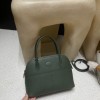 2Q / ヴェールアングレ シルバー金具 シンプルな高級感の定番デザイン 【Bolide】27cm ボリード27 ヴォーエプソン Epsom 