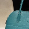 Z6 / マラカイト シルバー金具 高級ボリード27 【出荷準備中】Bolide 27cm ヴォーエプソン Epsom 