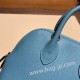 エルメス ボリード ミニ エバーカラー ブルーノール P3 /Blue du Nord   ゴールド金具  bolide-mi011 全手縫い