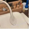 エルメス ボリード ミニ シェブルミゾル  Chevre  10 /Craie クレ  ゴールド金具  bolide-mi049 全手縫い