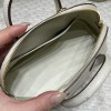 【新作】ミニボリード 18cm オーストリッチ 3C パルシュマン ゴールドクラスプ かわいい貝殻バッグ   