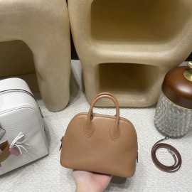 【新入荷】ミニボライド シェブルミゾルチェヴレ 2J 雀木色 New stock Mini Bolide 実用的で可愛いボウリングバッグ   
