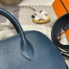 【Mini bolide】シェブルミゾル Chevre 1P / コルヴェール 深いグリーンブルー コンパクト大容量 可愛らしさとエレガンス兼備のボウリングバッグ   