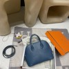 【Mini bolide】シェブルミゾル Chevre 1P / コルヴェール 深いグリーンブルー コンパクト大容量 可愛らしさとエレガンス兼備のボウリングバッグ   