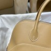 4B/Biscuit  ビスキュ エルメス ボリード リラックス 35 ヴォーシッキム ハンドバッグ Bolide relax 35 超美品！Swift レザー イ シルバー金具