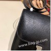 エルメス コンスタンス  ミニ lizard リザード ブラック 89 /Black シルバー金具   constance19-014 全手縫い