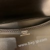 エルメス コンスタンス  ミニ box ボックスカーフ ブラック 89 /Black  シルバー金具  constance19-016 全手縫い