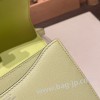エルメス コンスタンス  ミニ シェブルミゾル  Chevre  ローズサクラ R9 /Jaune Bourgeon シルバー金具   constance19-018 全手縫い
