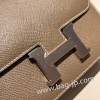 エルメス コンスタンス  ミニ ヴォーエプソン エトゥープ 18 /Étoupe Grey シルバー金具  constance19-034 全手縫い