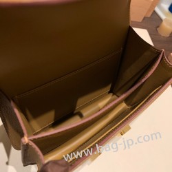 エルメス コンスタンス  ミニ ヴォーエプソン ブロンズドレ U8/ Bronze Dore ゴールド金具   constance19-040 全手縫い