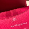 エルメス コンスタンス  ミニ ヴォーエプソン ローズメキシコ 0D /Rose Mexico ゴールド金具  constance19-054 全手縫い