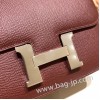 エルメス コンスタンス  ミニ ヴォーエプソン ブルゴーニュ F5 /Bourgogne & 57/ Bordeaux シルバー金具  constance19-056 全手縫い