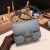 エルメス コンスタンス  ミニ ヴォーエプソン ヴェールアマンド 63/Vert Amande ゴールド金具  constance19-062 全手縫い