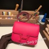 エルメス コンスタンス  ミニ ヴォーエプソン ローズメキシコ 0D /Rose Mexico Alligator Hardware constance19-068 全手縫い
