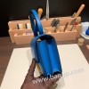 エルメス コンスタンス  ミニ ヴォーエプソン ブルードプリュス 7P /Blue de Presse シルバー金具  constance19-072 全手縫い