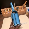 エルメス コンスタンス  ミニ ヴォーエプソン ブルーノール P3 /Blue du Nord シルバー金具  constance19-074 全手縫い