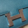 エルメス コンスタンス  HERMES Constance Ⅲ Mini ミニ ヴォーエプソン W0/Vert Bosphore  ヴェールボスフォール& S4/Deep Blue  ディープブルー 全手縫い