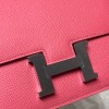 エルメス コンスタンス HERMES Constance Ⅲ Mini   ミニ ヴォーエプソン 8W/ Rose Azalee  ローズアザレ 全手縫い シルバー金具 
