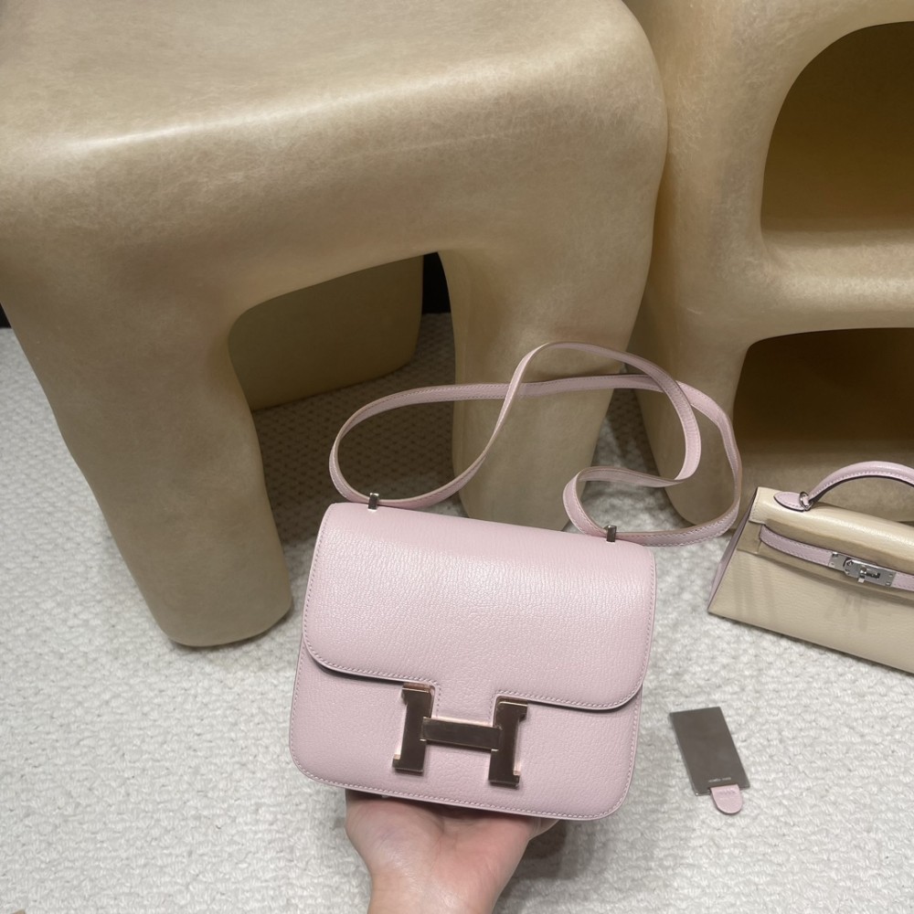 P9/Anemone アネモネ シルバー金具New stock コンスタンスミニ Constance 19cm シェブルミゾル Chevre
