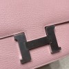 2023 Mauve Pale  モーヴ・ペール  ローズゴールド金具 シェブルミゾル  Chevre  New stock コンスタンスミニ Constance 19cm 