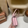 2023 Mauve Pale  モーヴ・ペール  ローズゴールド金具 シェブルミゾル  Chevre  New stock コンスタンスミニ Constance 19cm 
