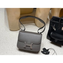 8W/Rose Azalee  ローズアザレ シルバー金具Stock コンスタンスミニ Constance 19cm ヴォーエプソン Epsom