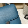 7P/Blue de Presse ブルードプリュス & R2/Blue Agate  ブルーアガット シルバー金具 コンスタンスミニ Constance 19cm ヴォーエプソン Epsom