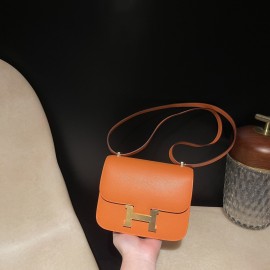 P9/Anemone  アネモネシルバー金具 コンスタンスミニ Constance 19cm ヴォーエプソン Epsom シルバー金具 