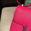 93/Orange  オレンジ コンスタンスミニ Constance 19cm ヴォーエプソン Epsom