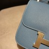 01/White (Blanc)  ホワイト コンスタンスミニ Constance 19cm ヴォーエプソン Epsom