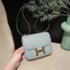 75/Blue Jean  ブルージーン ゴールド金具 コンスタンスミニ Constance 19cm ヴォーエプソン Epsom