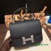 エルメス コンスタンスヴェルソ 24cm ヴォーエプソン Epsom ブラック89 /Black epsom 89 /Black (Noir) constance24-034 全手縫い