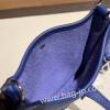 エルメス エヴリンアマゾンTPM Mini Evelyn  トリヨンクレマンス Clemence ブルーエレクトリック 7T/ Blue Electric シルバー金具 Mini Evelyn--010 全手縫い