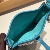 エルメス エヴリンアマゾンTPM Mini Evelyn  トリヨンクレマンス Clemence ブルーパオン 7F /Blue Paon   シルバー金具 Mini Evelyn--012 全手縫い
