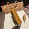 エルメス エヴリンアマゾンTPM Mini Evelyn  トリヨンクレマンス Clemence セサミ 2S/ Sesame   シルバー金具 Mini Evelyn--035 全手縫い