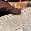 エルメスエヴリントロワPM  Evelyn 29cm トリヨンクレマンス Clemence パールグレー 80 /Pearl Grey ゴールド金具 Evelyn29-005 全手縫い