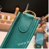 エルメスエヴリントロワPM  Evelyn 29cm トリヨンクレマンス Clemence マラカイト Z6 /Malachite ゴールド金具 Evelyn29-007 全手縫い