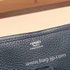 エルメスエヴリントロワPM  Evelyn 29cm トリヨンクレマンス Clemence  ブルーニュイ 2Z/ Blue nuit   シルバー金具 Evelyn29-016 全手縫い