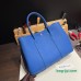 エルメス ガーデンパーティ TPM 71/Blue France ブルーフランス 全手縫い