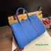 エルメス ガーデンパーティ TPM 71/Blue France ブルーフランス 全手縫い