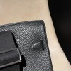 【Hac a Dos】男女兼用 超カッコいい個性的チェストバッグ 89 ブラック｜シンプルで実用的なファッションアイテム