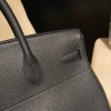 HAC 40x45 Togo ブラック ゴールドクラスプ メンズバッグ｜個性的デザイン × 高級素材 男神必携の大人モダンアイテム