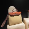 エルメス(Hermes) エールバッグ ジップ 31 2WAY ハンドバッグ Herbag Zip 31 ツイルアッシュ hebag31-021 全手縫い