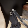 89/Black (Noir) ブラック エルメス ショルダーバッグ エールバッグジップ ミニ ブラック/シルバー金具 トワルミリタリー/ヴァッシュハンター シルバー金具 