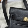  kelly ケリー ダブルショルダーバッグ 【入荷】Kelly jump スイフト swift 89/Black (Noir) ブラック シルバー金具  ダブルショルダーバッグ 