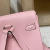  kelly ケリー ダブルショルダーバッグ 【入荷】Kelly jump Swift 3Q/Rose Sakura ローズサクラ シルバー金具  ダブルショルダーバッグ 