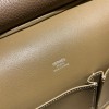 エルメス ジプシエール 28 Jypsiere 28 トリヨンクレマンス Clemence 18/Étoupe Grey (Étoupe)  エトゥープ シルバー金具  Jypsiere-002 全手縫い